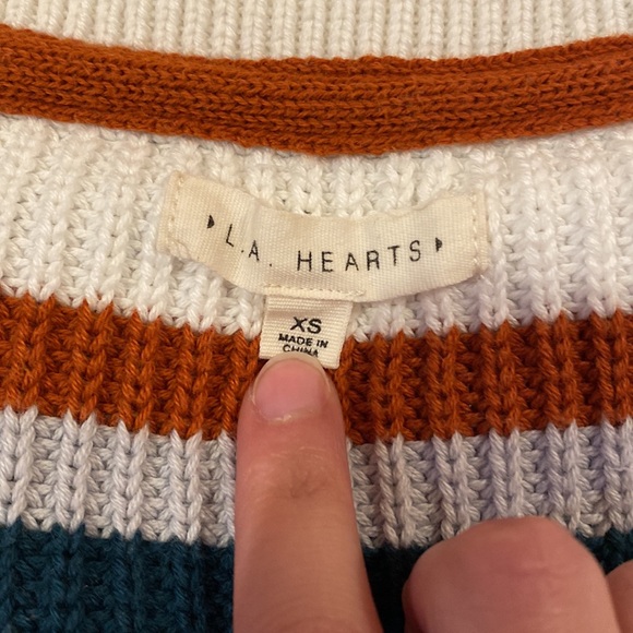 Pacsun Striped Sweater - Picture 3 of 3